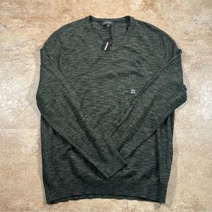 Men's Express V-Neck Pullover‎ Sweater, Size XL